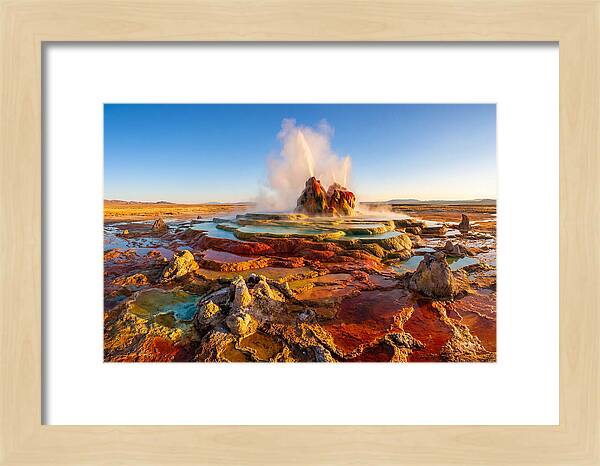 Fly Geyser Eruption