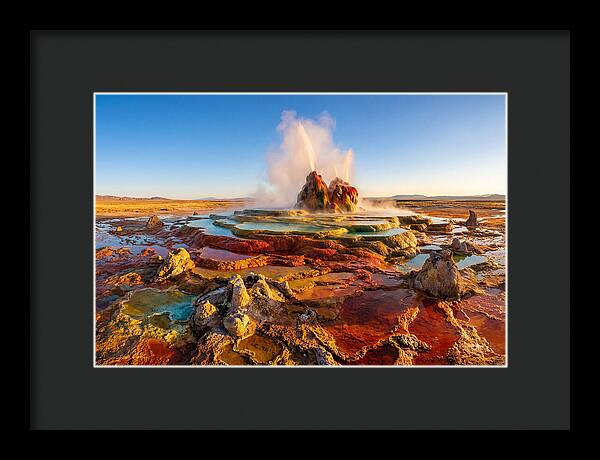 Fly Geyser Eruption