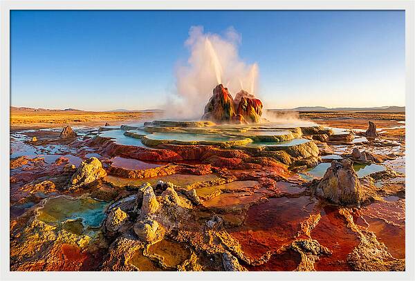 Fly Geyser Eruption