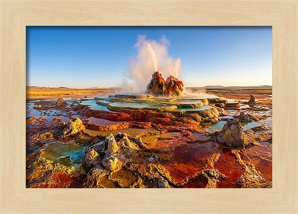 Fly Geyser Eruption