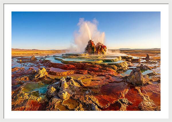 Fly Geyser Eruption