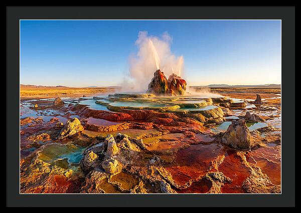 Fly Geyser Eruption