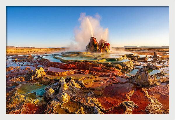 Fly Geyser Eruption