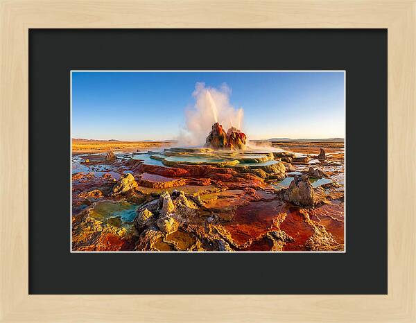 Fly Geyser Eruption