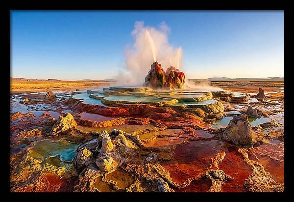 Fly Geyser Eruption