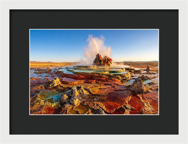 Fly Geyser Eruption