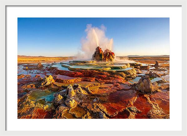 Fly Geyser Eruption