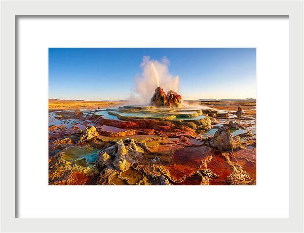 Fly Geyser Eruption