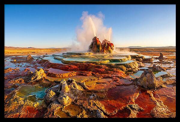 Fly Geyser Eruption