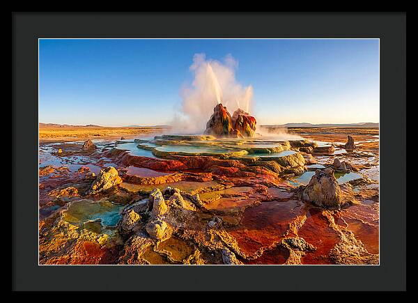 Fly Geyser Eruption