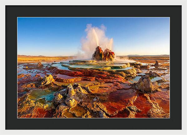 Fly Geyser Eruption