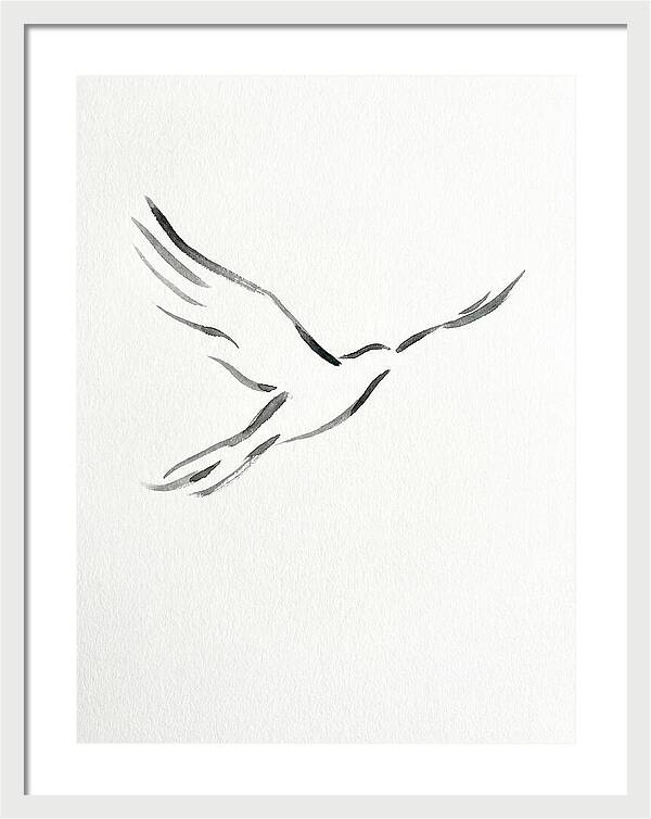Flying Bird Silhouette