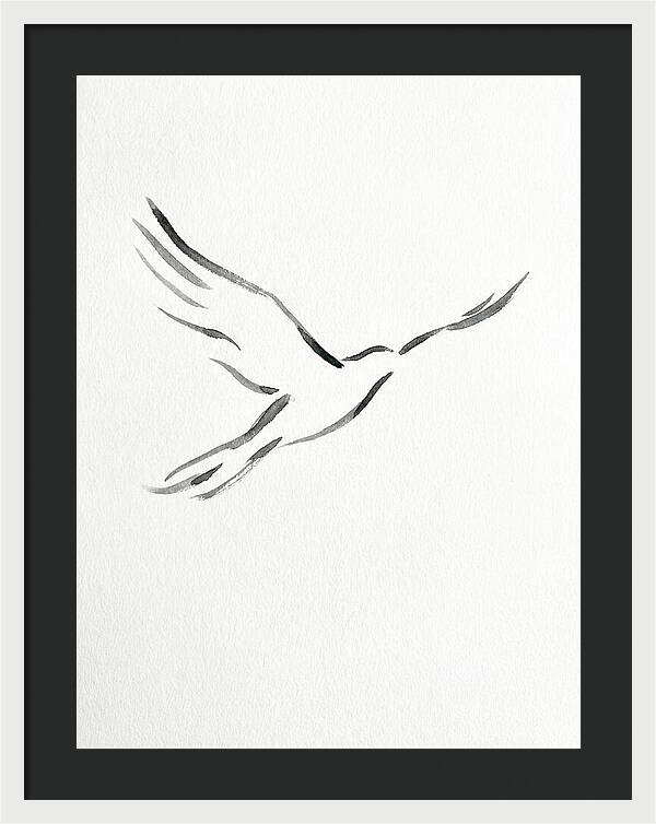 Flying Bird Silhouette