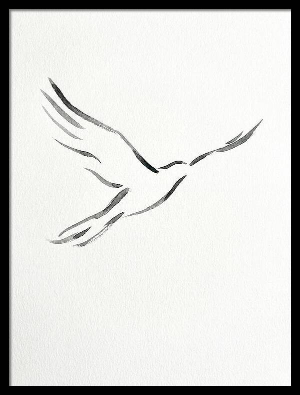 Flying Bird Silhouette