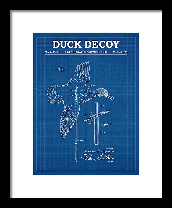 Flying Duck Decoy Blueprint Patent Us2441753a