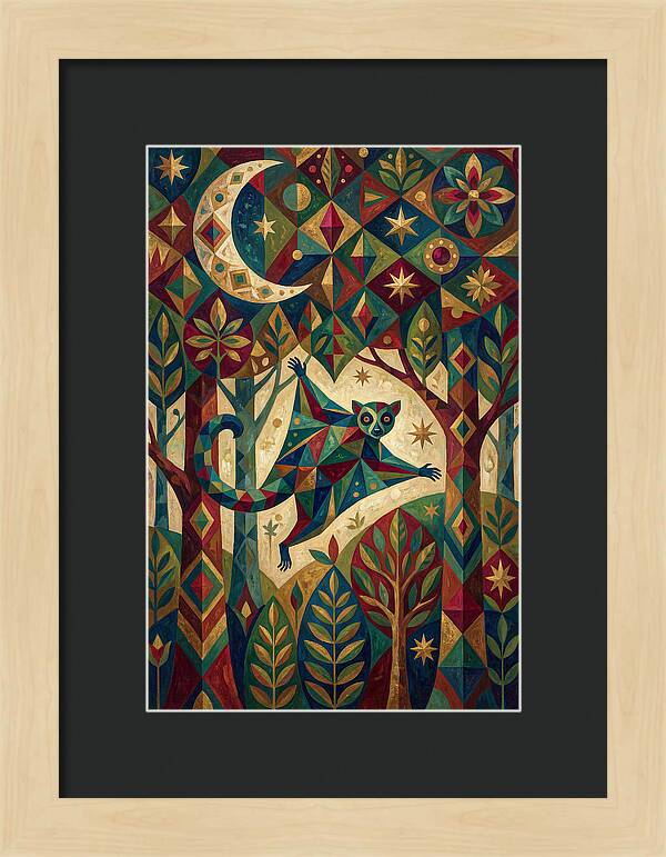 Flying Lemur In A Dreamscape