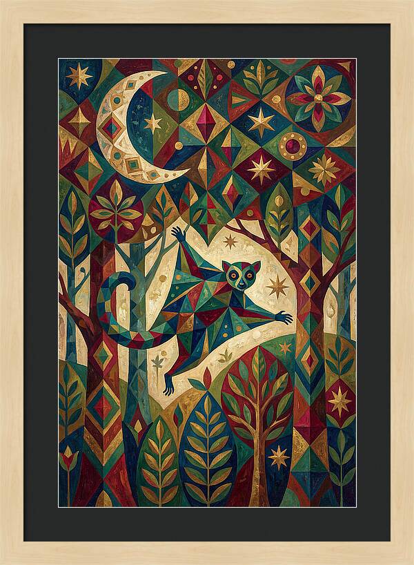 Flying Lemur In A Dreamscape