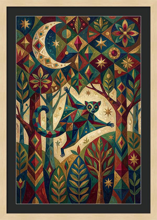 Flying Lemur In A Dreamscape