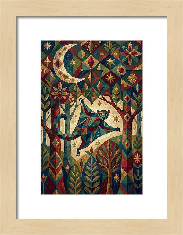 Flying Lemur In A Dreamscape