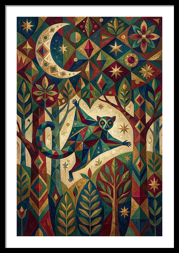 Flying Lemur In A Dreamscape