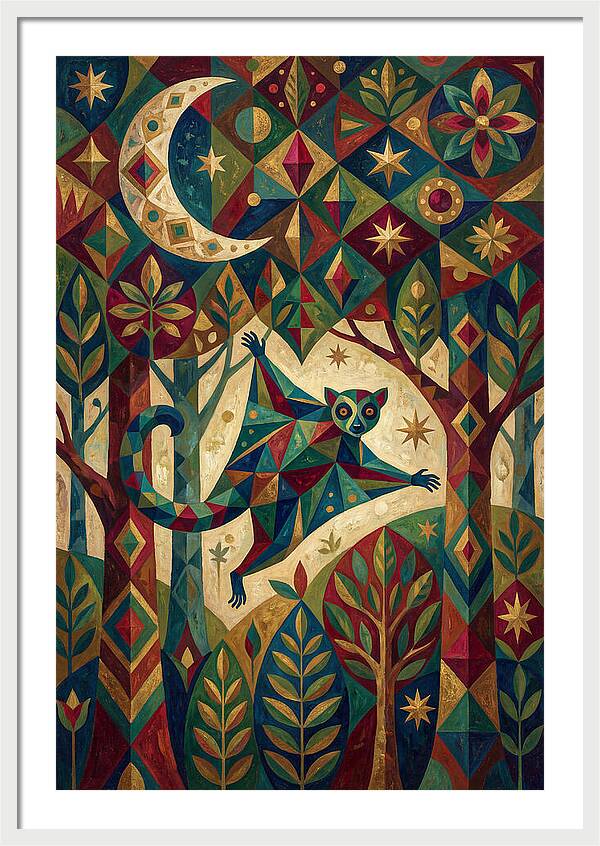 Flying Lemur In A Dreamscape