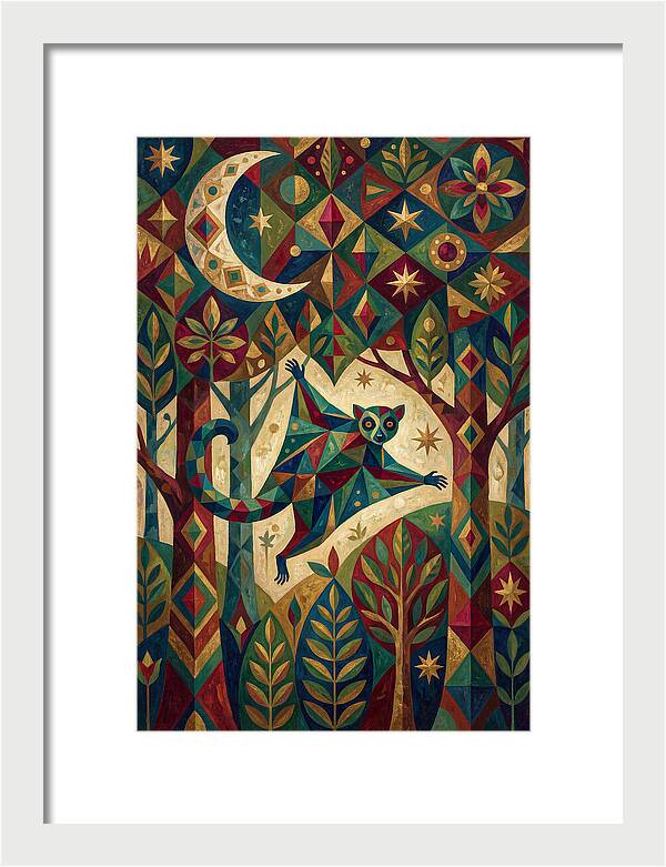 Flying Lemur In A Dreamscape