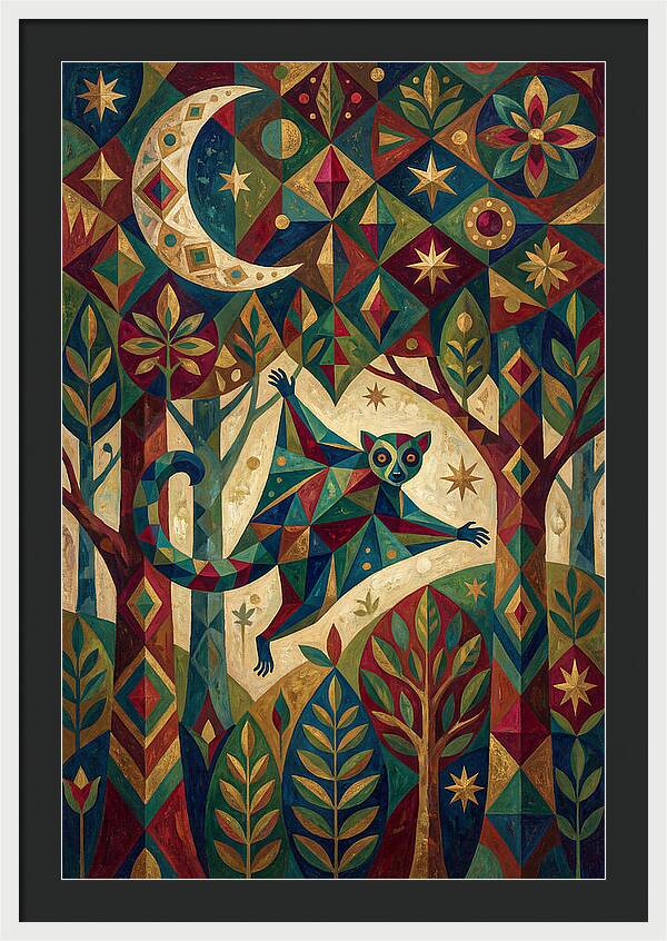 Flying Lemur In A Dreamscape