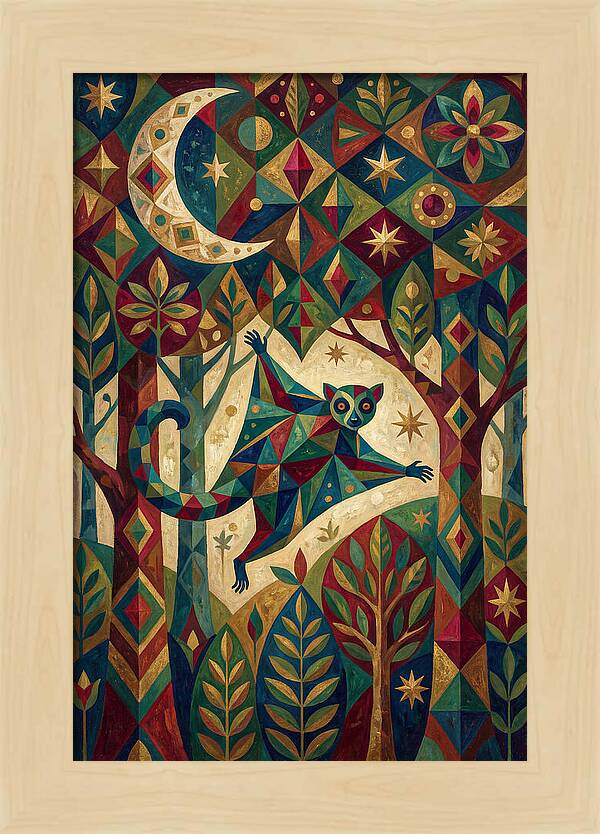 Flying Lemur In A Dreamscape