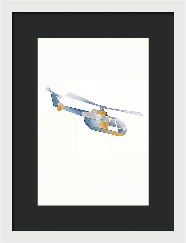 Flying Minimalist Helicopter