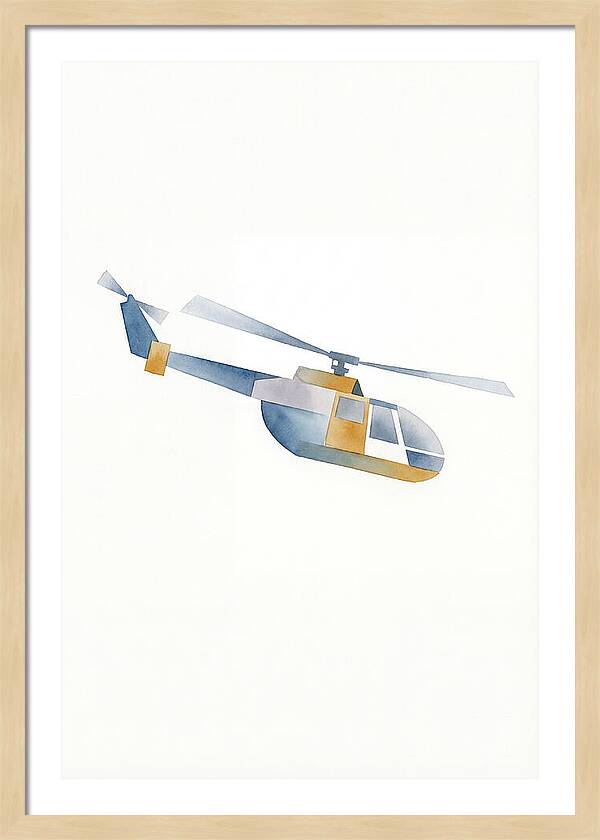 Flying Minimalist Helicopter