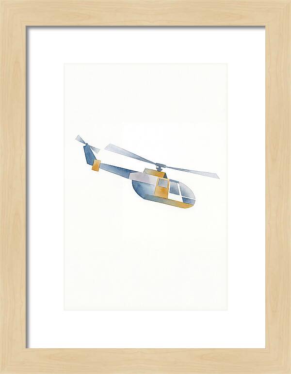 Flying Minimalist Helicopter