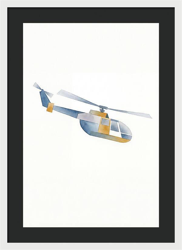 Flying Minimalist Helicopter