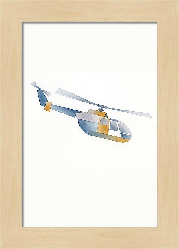 Flying Minimalist Helicopter