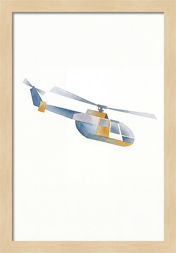 Flying Minimalist Helicopter