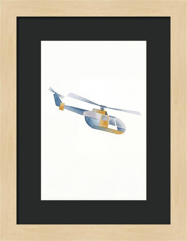 Flying Minimalist Helicopter