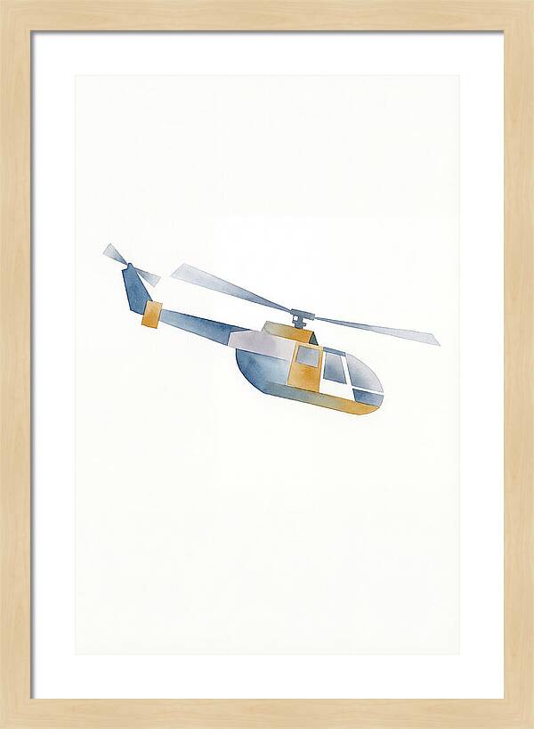 Flying Minimalist Helicopter