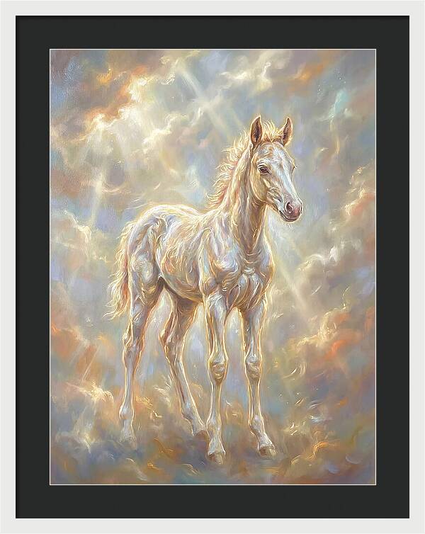 Foal In Ethereal Light