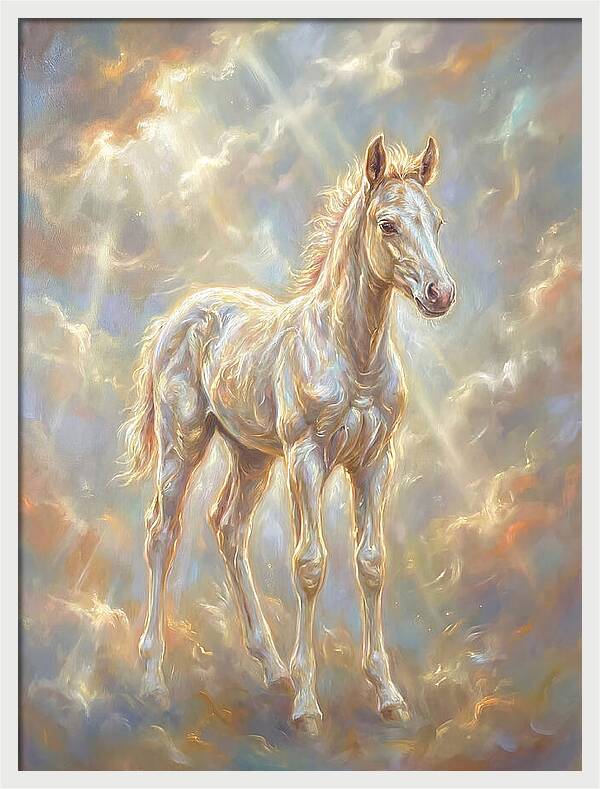 Foal In Ethereal Light