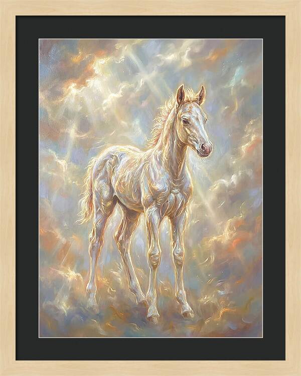 Foal In Ethereal Light