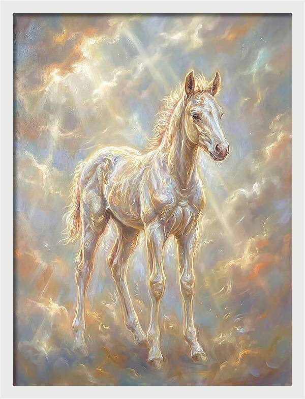 Foal In Ethereal Light
