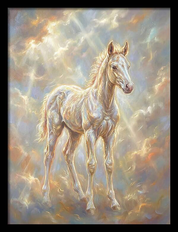 Foal In Ethereal Light