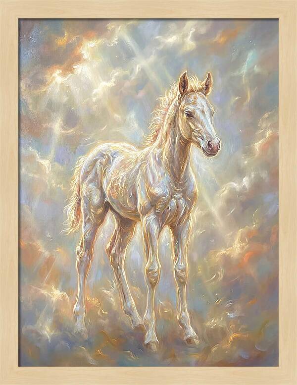 Foal In Ethereal Light