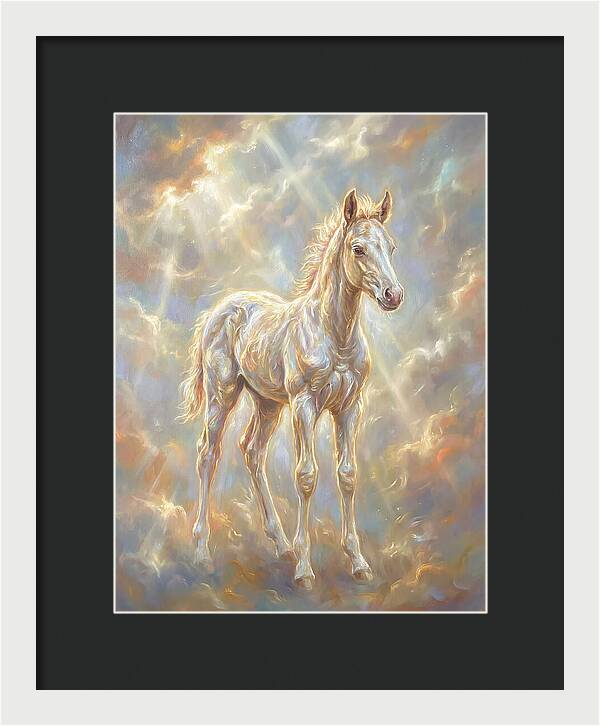 Foal In Ethereal Light