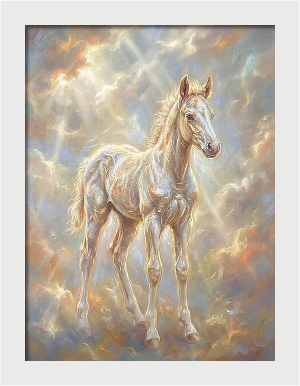 Foal In Ethereal Light
