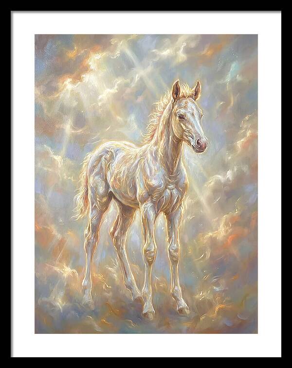 Foal In Ethereal Light