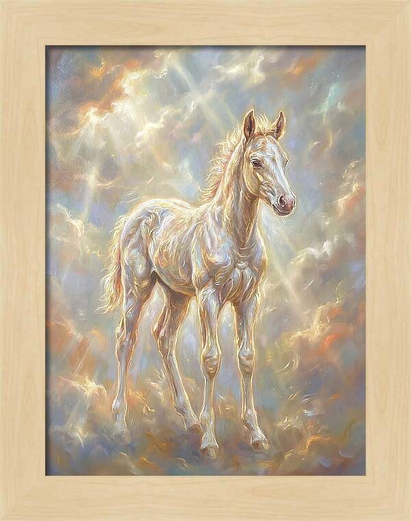 Foal In Ethereal Light