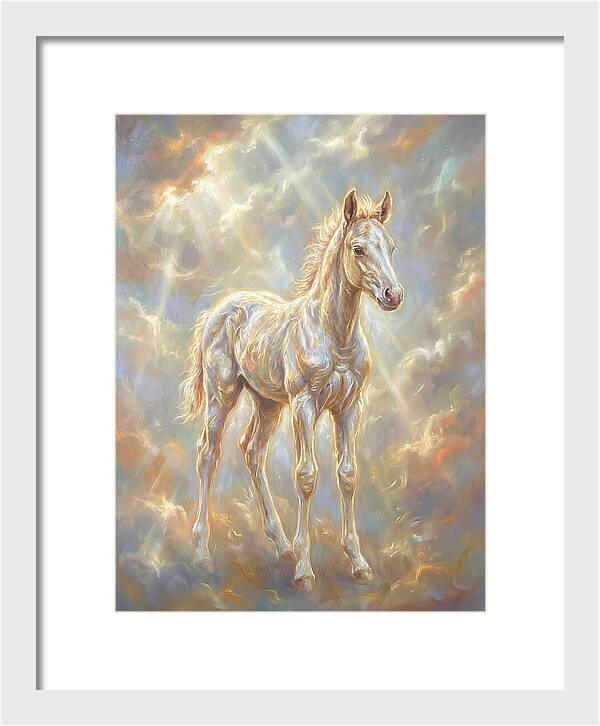 Foal In Ethereal Light