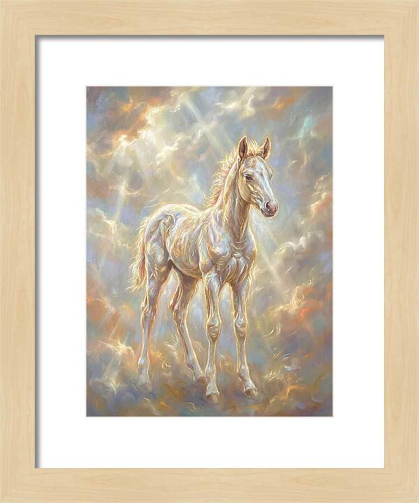 Foal In Ethereal Light