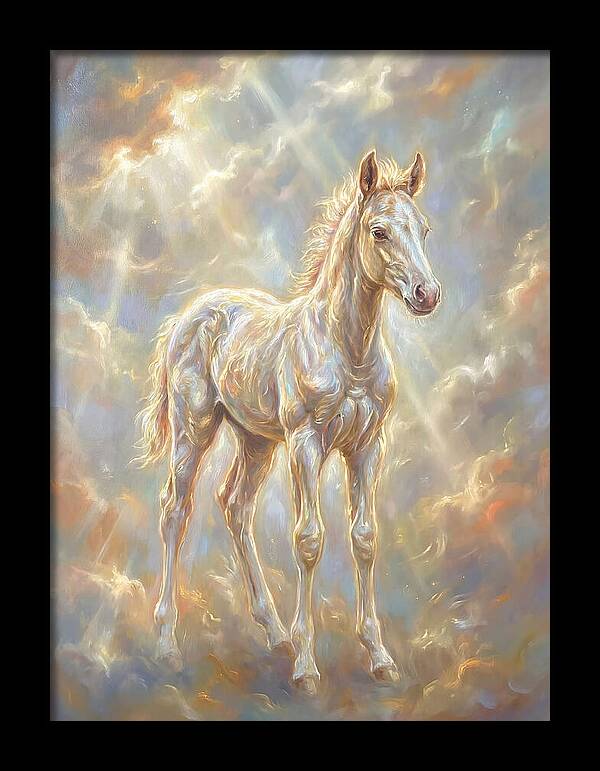Foal In Ethereal Light