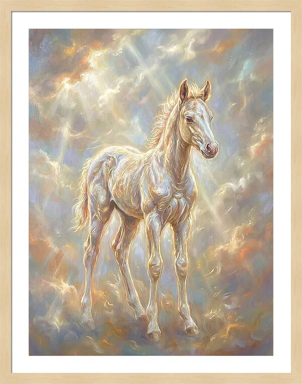 Foal In Ethereal Light